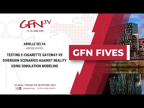 Testing E-Cigarette Gateway vs Diversion Scenarios Against Reality Using Simulation Modeling